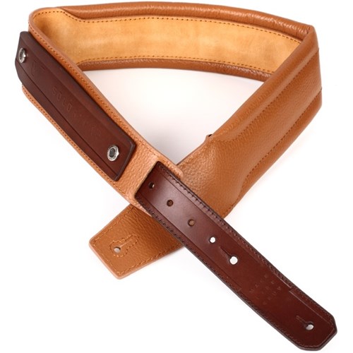Gruv Gear SoloStrap Leather Guitar Strap - Tan | CandyRat Records