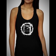 Black Racerback Tank