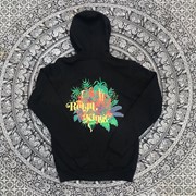 “The Reign of Kindo” Botanicles Double Sided Zip Up Hoodie