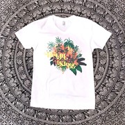 KINDO - “The Reign of Kindo” Botanicals White V-Neck